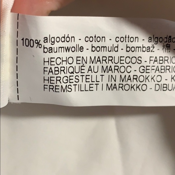 NWT. Zara Trafaluc White Poplin Blouse. Size XS - Picture 5 of 6